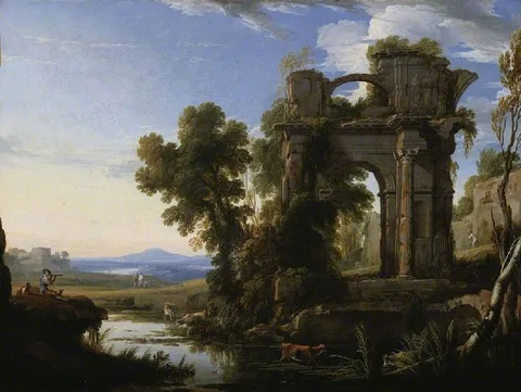 Pierre Patel, Landscape with classical ruins