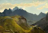 Edward Hargitt, Mountain Landscape