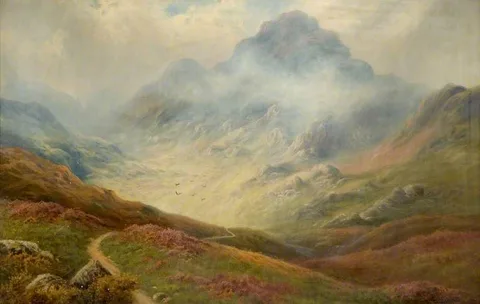 Edward Hargitt, Mountain Scene