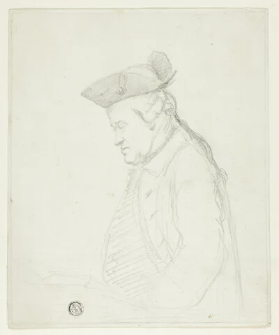 George Dance the Younger, Half-Length Portrait of George Michael Moser