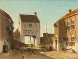 Jan Weissenbruch, A Town Gate in Leerdam