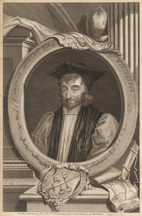 George Vertue, George Morley Bishop of Winchester
