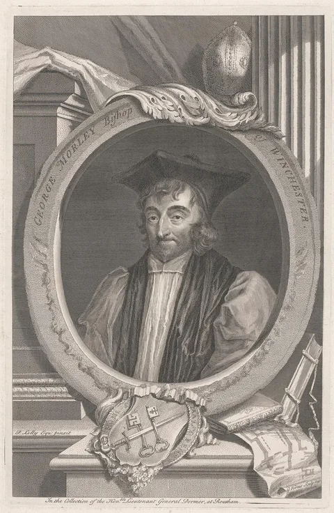 George Vertue, George Morley Bishop of Winchester