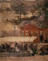 Frantz Charlet, The Place Rogier in Brussels