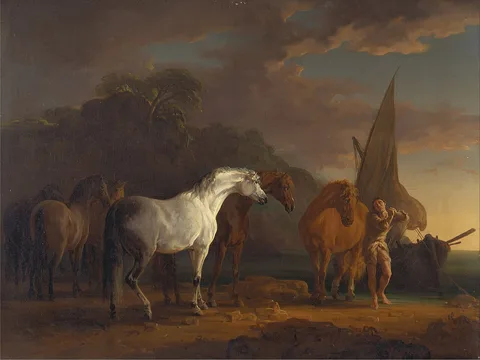 Sawrey Gilpin, Gulliver Taking His Final Leave of the Land of the Houyhnhnm
