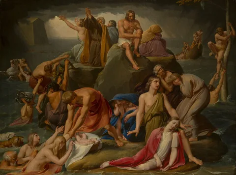 František Tkadlík, The Flood
