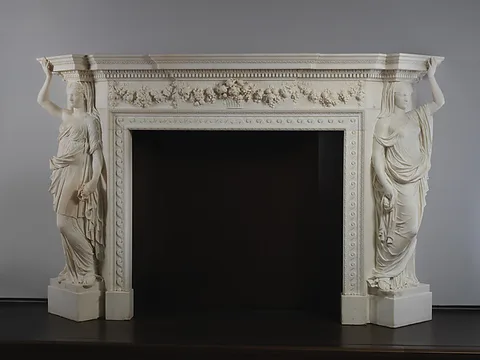 John Michael Rysbrack, Mantelpiece from Chesterfield House, London
