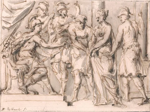 John Michael Rysbrack, Scene from Roman History