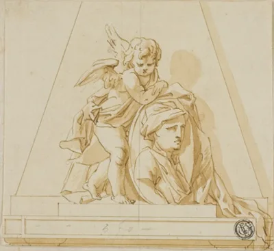 John Michael Rysbrack, Preliminary Design for Monument to John Gay the Poet