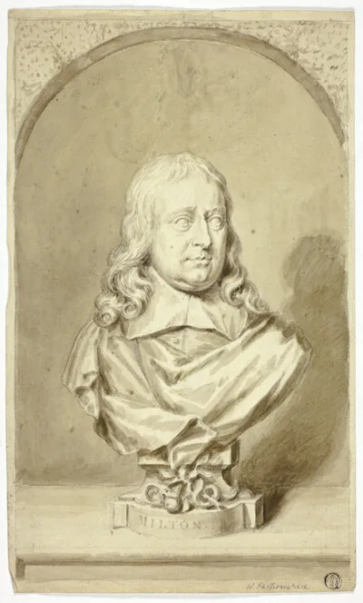 John Michael Rysbrack, Bust of Milton