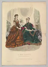 Adele-Anais Toudouze, No. 51, from "La Mode Illustrée"