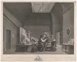 Reinier Vinkeles, The Drawing Academy at the Felix Meritis Society in Amsterdam