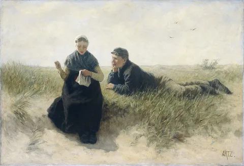 David Adolph Constanz Artz, Boy and Girl in the Dunes