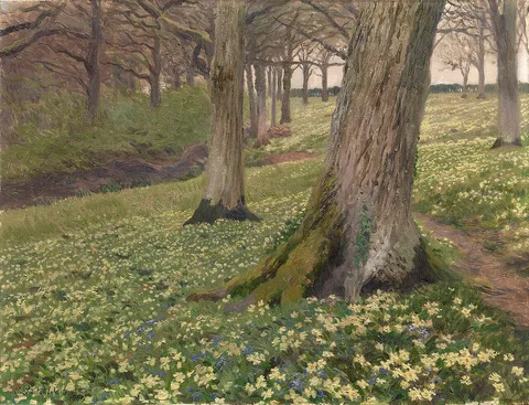 Charles Burton Barber, Myriads Blow Together