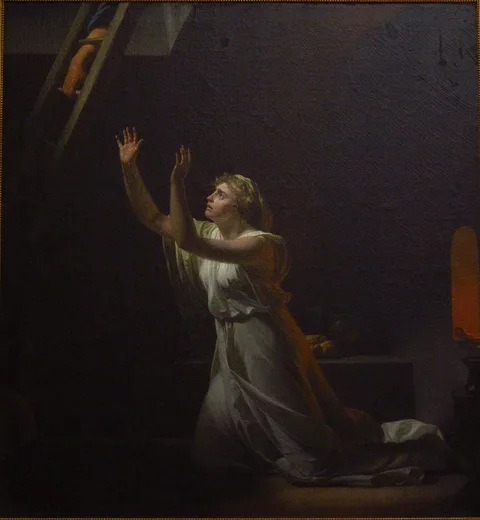 Henri-Pierre Danloux, Le supplice d'une vestale