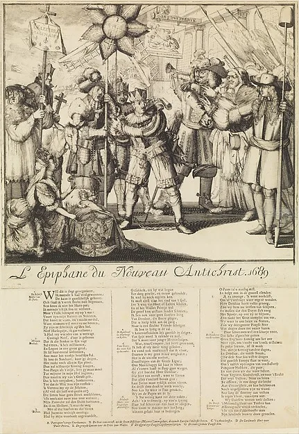 Romeyn de Hooghe, The Epiphany of the New Antichrist (L'Epiphane du Nouveau Antichrist)