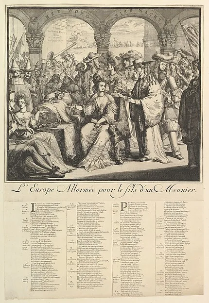 Romeyn de Hooghe, L'Europe Allarmée