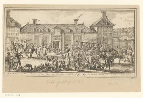 Romeyn de Hooghe, Gezichten op Paleis Het Loo, de bijbehorende gebouwen en het bijbehorende park