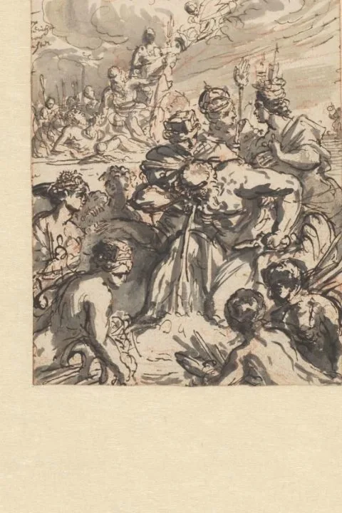 Romeyn de Hooghe, Allegory of the River IJ 