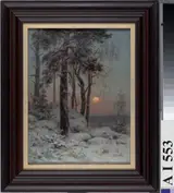 Fredrik Ahlstedt, Winter Landscape
