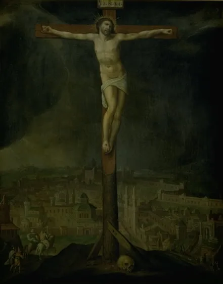 Gillis Mostaert, Christ on the Cross