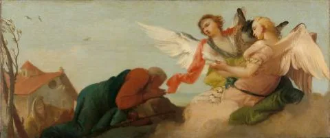 Francesco Zugno, Abraham with the three Angels