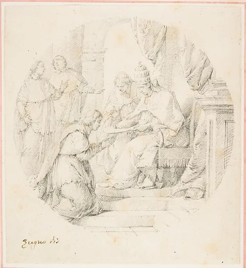 Francesco Zugno, Angelo Maria Querini Created Cardinal by Benedict XIII