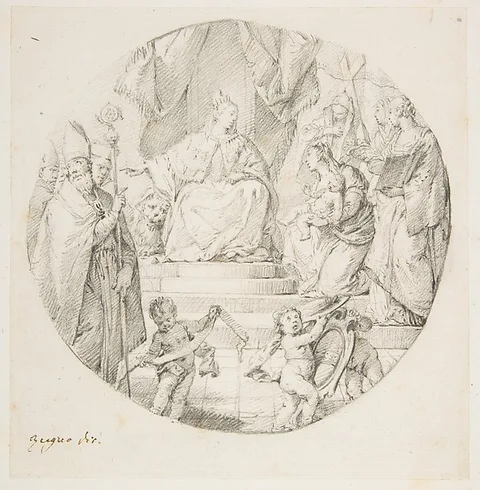 Francesco Zugno, Nobility Presenting an Infant to Venice