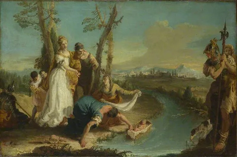 Francesco Zugno, The Finding of Moses