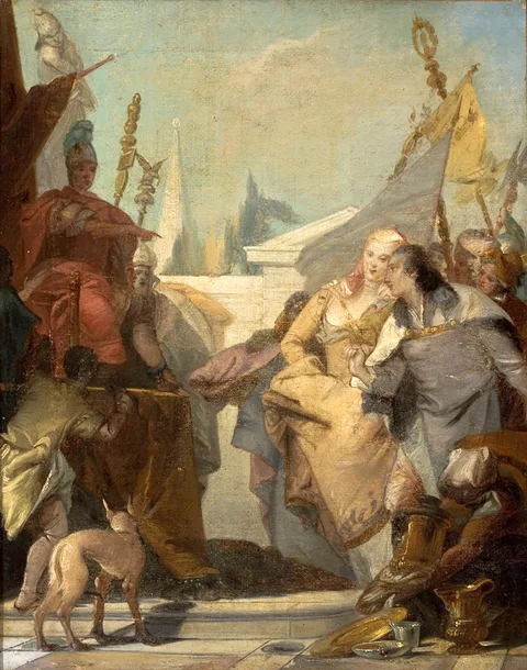 Francesco Zugno, Continence of Scipio