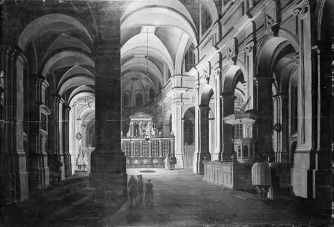 Daniël de Blieck, Interior of a Church