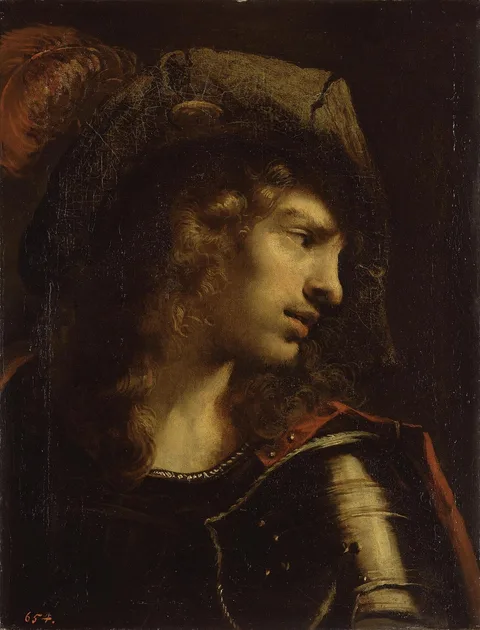 Pietro della Vecchia, Head of a Young Warrior