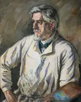 Johannes Wilhjelm, Portrait of J.F. Willumsen