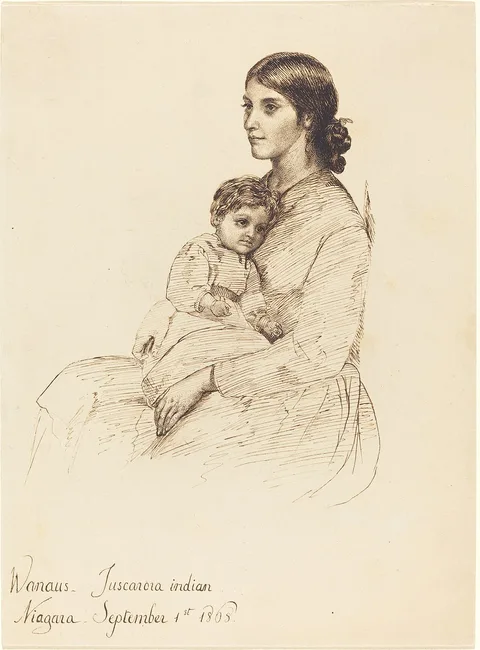 Francesca Alexander, Wanaus, Tuscarora Indian