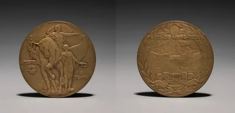 Chester Beach, Medal to Commemorate the Treaty of Versailles
