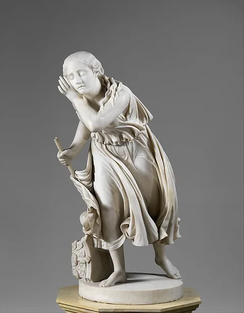 Randolph Rogers, Nydia, the Blind Flower Girl of Pompeii