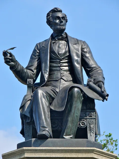 Randolph Rogers, Statue of Abraham Lincoln