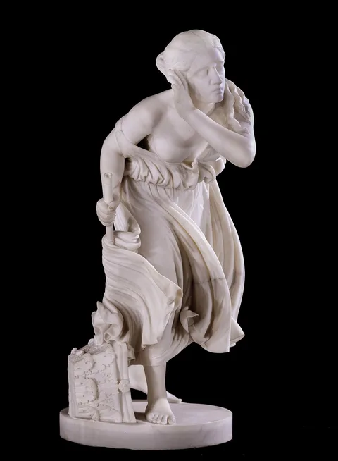 Randolph Rogers, Nydia, the Blind Flower Girl of Pompeii