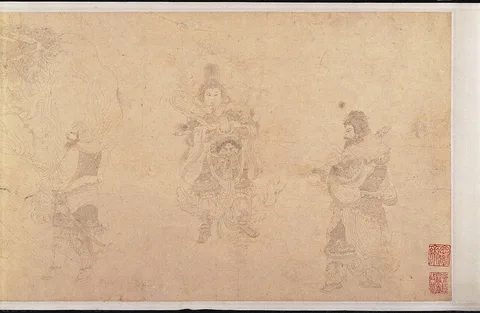 Ding Yunpeng, Baimiao Lohans