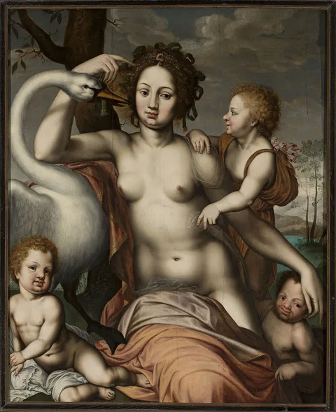 Vincent Sellaer, Leda and the swan