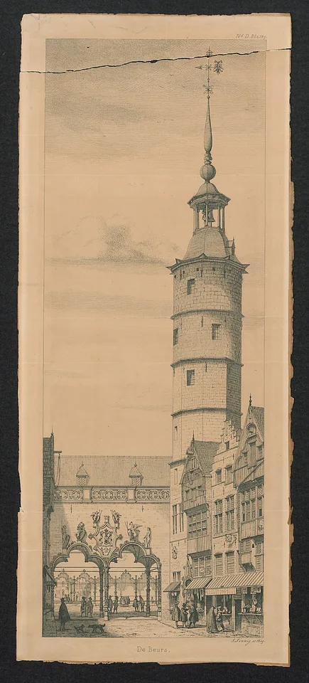 Egide Linnig, De Beurs
