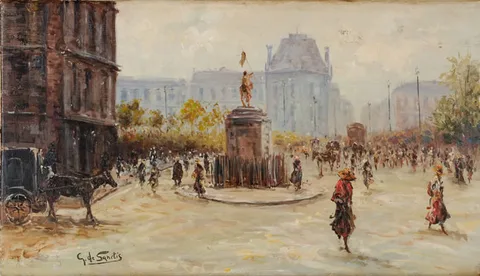 Giuseppe De Sanctis, A Glimpse of Paris