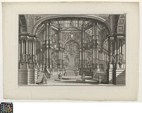 Giuseppe Galli da Bibbiena, Stage set, Pars III/9