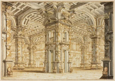 Giuseppe Galli da Bibbiena, Festival Hall From a Theatrical Scene