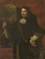 Jan van Neck, Portrait of Cornelis Jacobsz de Boer, Captain in the Navy