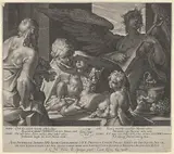 Lucas Kilian, Holy Family with Saint John
