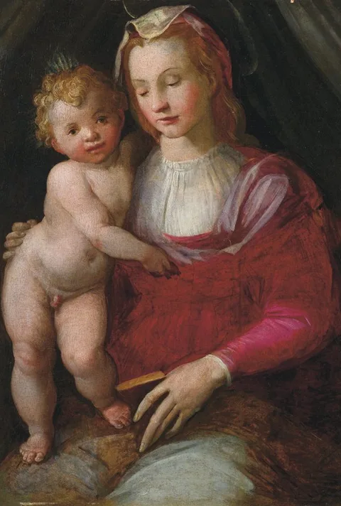 Francesco Brina, Virgin and Child