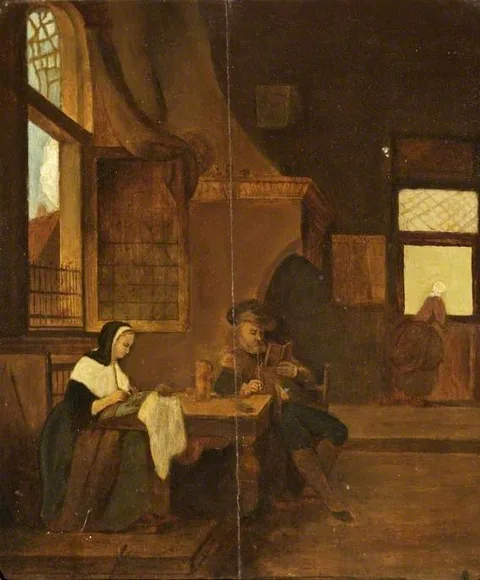 Hubertus van Hove, A Dutch Interior