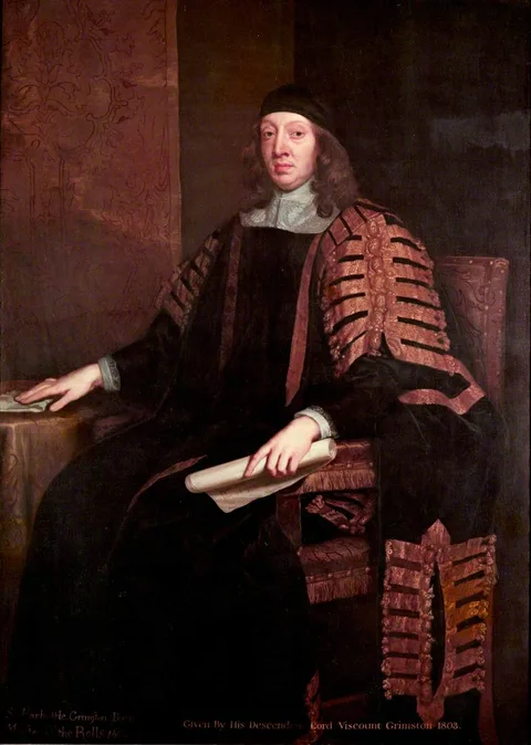 John Riley, Sir Harbottle Grimston, Speaker