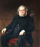 John Pettie, Reverend Peter Lorimer (d.1879), DD, First Principal of Westminster College